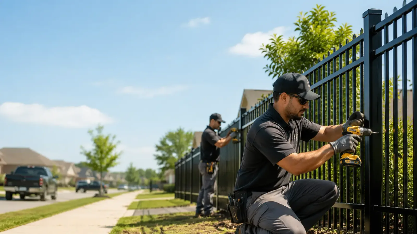 Metal Fence Installation in Sherman, NY